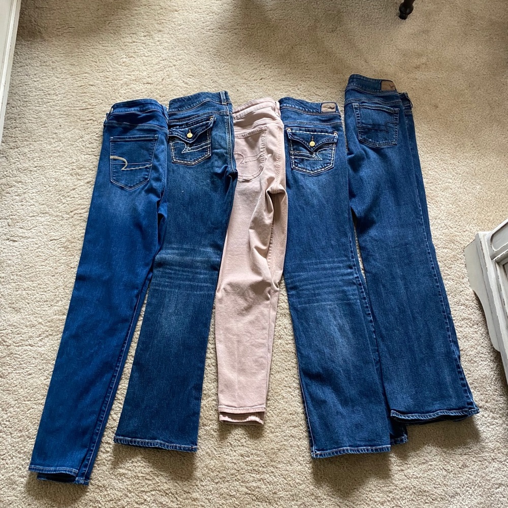 American eagle 🦅 jeans sizes 12, 10, 8